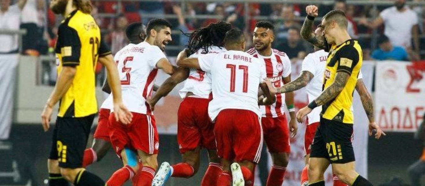 Ολυμπιακός - ΑΕΚ: 2-0 Μεγάλο ντέρμπι για την κορυφή στο Γ.Καραϊσκάκης